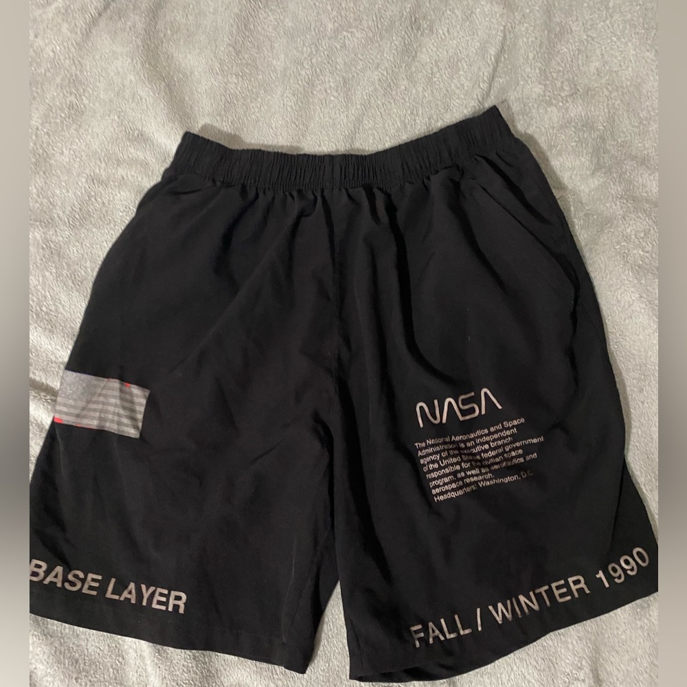 NASA Shorts Black